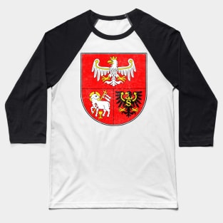 Warmian-Masurian Voivodeship  // Poland Coat of Arms Baseball T-Shirt